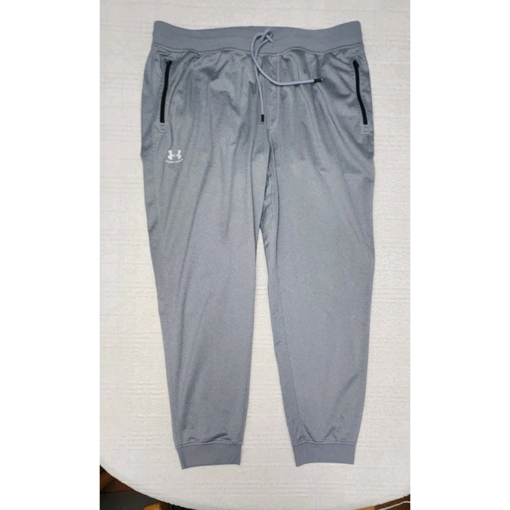 Under Armour Men's Coldgear Loose Jogger Pants Gray Size XXL Lightweight